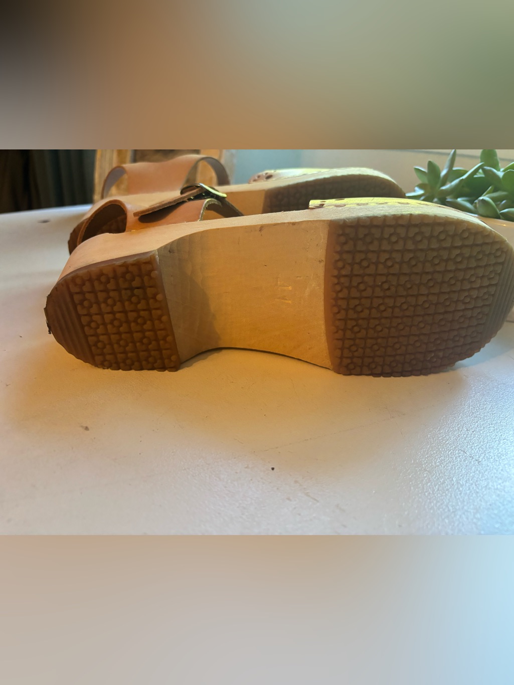 Sandgrens Milan Clog In Ecru Size 41 — image 6 of 8